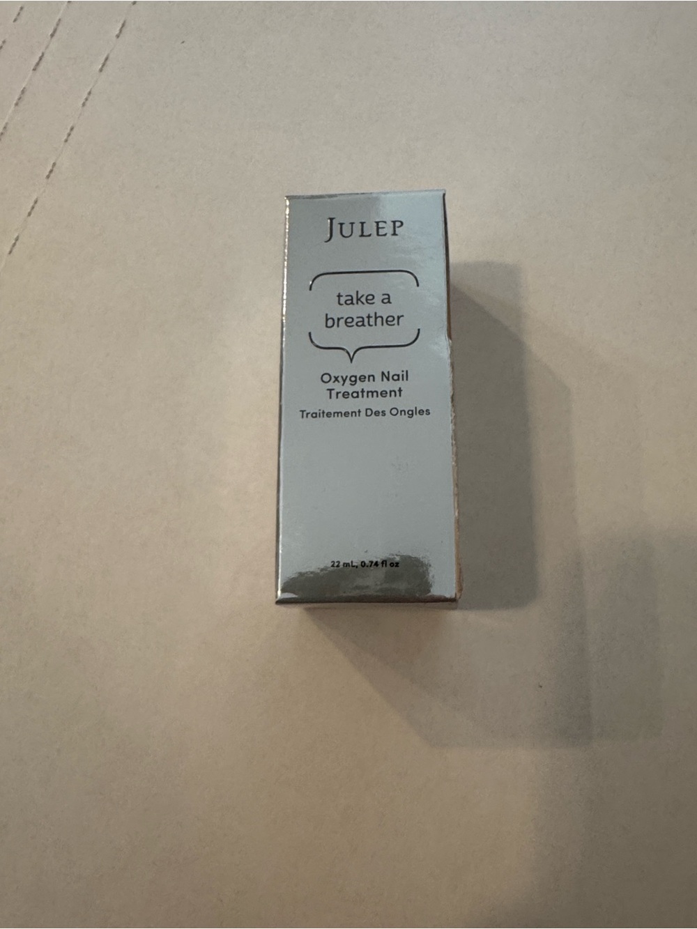 Julep Take A Breather Sheer Orchid Oxygen Nail Treatment polish .74 oz supersize